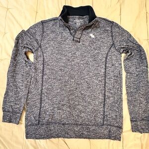 Abercrombie Kids Gray Zip-Up Sweater